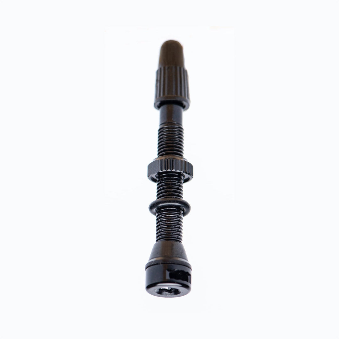 Miles Wide Industries Tubeless Ventile Schwarz einzeln