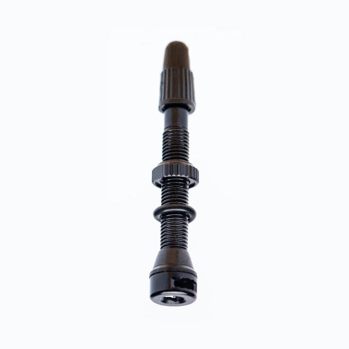 Miles Wide Industries Tubeless Ventile Schwarz einzeln