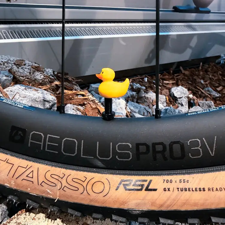 Quietsche Entchen Ventilkappe | Ideal für nasse Bedingungen