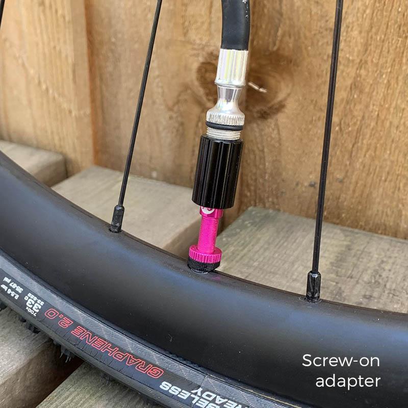 Tubeless Ventile Hi Flow "No Clog" Valves